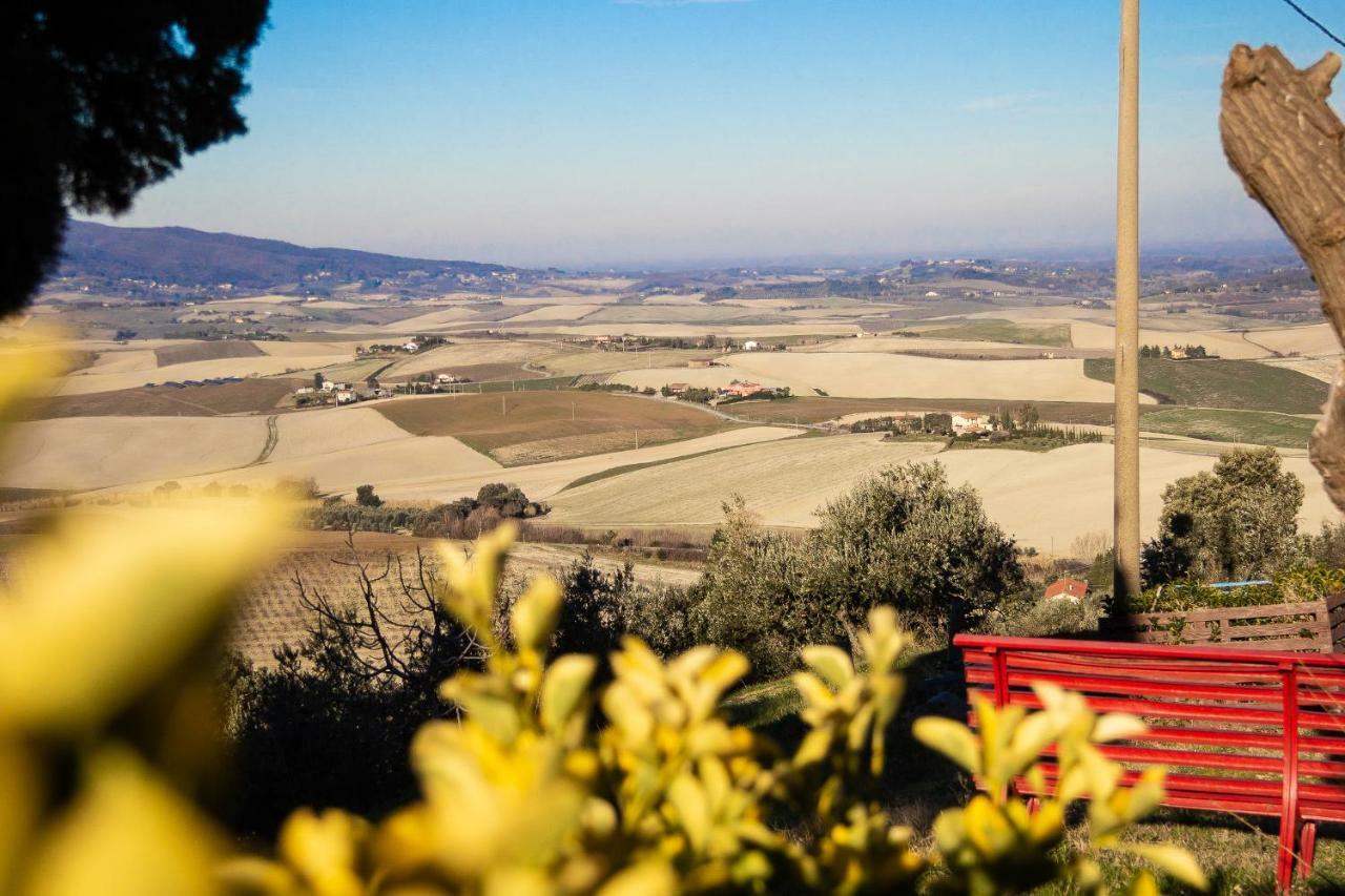 فيلا سانتا لوتشيفي Agriturismo Le Vignacce المظهر الخارجي الصورة